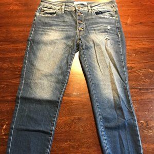 KanCan Cropped Denim Jeans